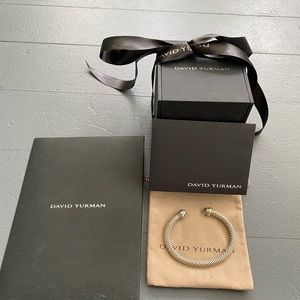 David yurman cable bracelet
